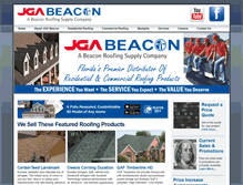 Tablet Screenshot of jgabeacon.com
